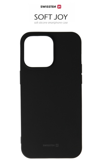 POUZDRO SWISSTEN SOFT JOY PRO APPLE IPHONE 15 PRO MAX ČERNÉ