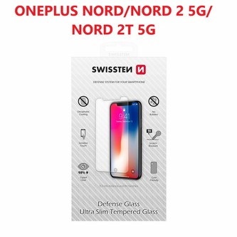 OCHRANNÉ TEMPEROVANÉ SKLO SWISSTEN PRO ONEPLUS NORD/NORD 2 5G/NORD 2T 5G RE 2,5D
