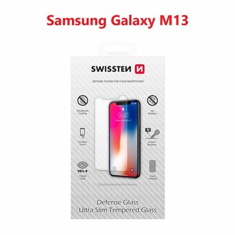 OCHRANNÉ TEMPEROVANÉ SKLO SWISSTEN PRO SAMSUNG M135 GALAXY M13 RE 2,5D