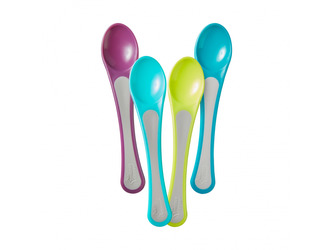 Lžičky na krmení široké 6m+, 4 ks