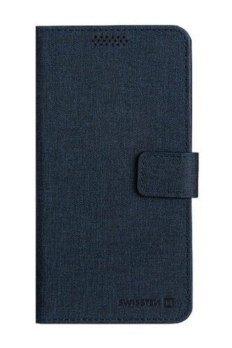 POUZDRO SWISSTEN LIBRO UNI BOOK II L TMAVĚ MODRÉ (150 x 71 mm)