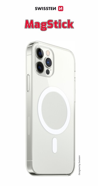 POUZDRO SWISSTEN CLEAR JELLY MagStick PRO IPHONE 12 MINI TRANSPARENTNÍ