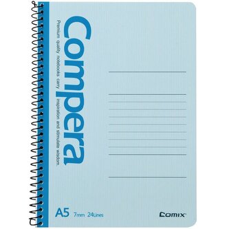 Poznámkový blok Compera CSA5807 A5  Zelená