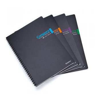 Poznámkový blok Compera Premium CPB5607 B5  Černo/žlutá
