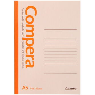 Školní sešit Compera Premium CGA5607 A5  Oranžová