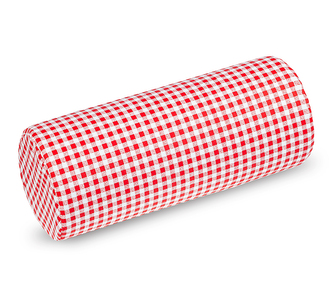 Válec Berta - Kostička červená - průměr 15 x 35 cm