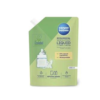 Canpol babies Náhradní náplň mycí prostředek na kojenecké lahve a savičky 1000ml