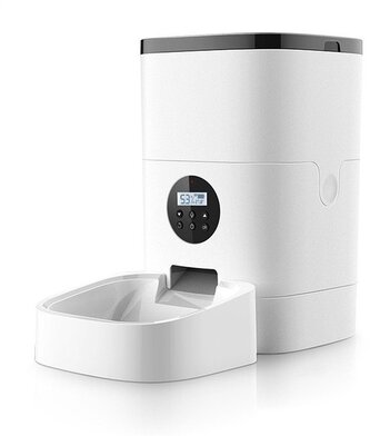 Smartlife Wifi Automatický dávkovač granulí 4 L  Bílá