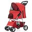 Buggy 3v1 Kočárek skládací pro psy 45 x 100 x 80 cm  Béžová