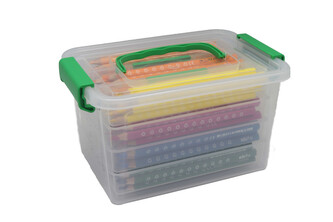 Pastelky trojboké EDU - PRIMO JUMBO, tuha Ø 5mm, 120ks (10 x 12 barev), PP box