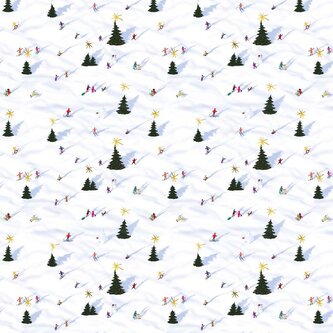 Be Nice EKO Balicí papír vánoční - Zimní radovánky 5 ks