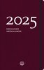 Kirchlicher Amtskalender 2025 - rot