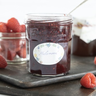 Be Nice Samolepky na zavařeniny - Česká zahrádka