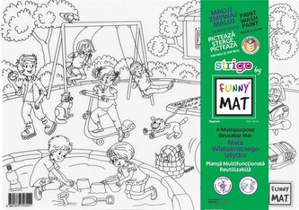 Mata transparentna Plac Zabaw Funny Mat STRIGO