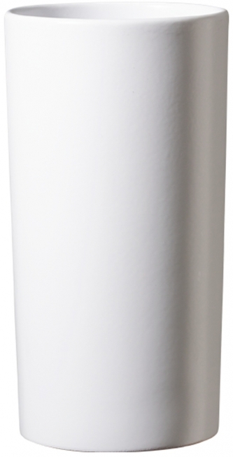 Keramická váza Lyon 21 cm bílá