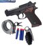 Policejní pistole s doplňky
