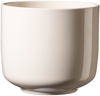 Keramický květináč Bari 24 cm krémový