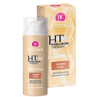 Dermacol 3D Hyaluron Therapy Pleťové sérum Toning Fluid SPF 30 50 ml pro ženy