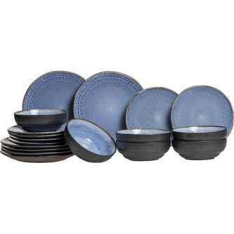 Jídelní sada talířů Santorin 18 ks