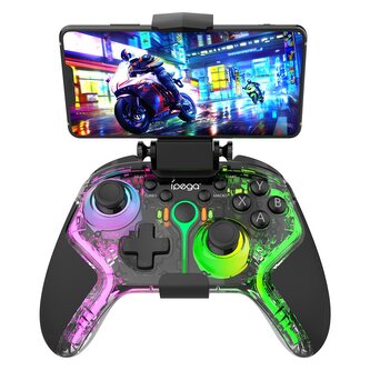 iPega 9666T Bluetooth RGB Gamepad pro Android/iOS/PS3/PS4/PC/N-Switch (Pošk. Balení)