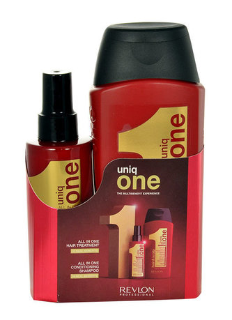 Revlon Professional Uniq One maska na vlasy Uniq One 150 ml + šampon Uniq One Conditioning Shampoo 300 ml