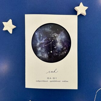 Be Nice přání Znamení zvěrokruhu - Rak