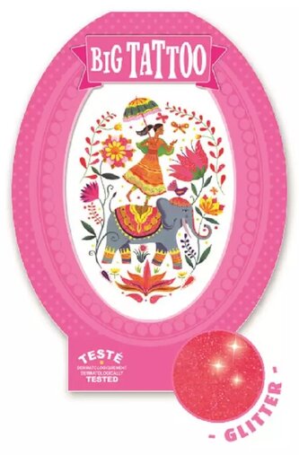 DJECO Tetování Růžová Indie