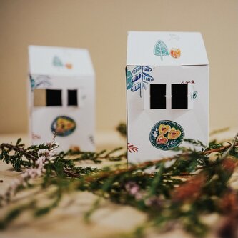 Be Nice EKO Krabička domeček - Rodinná