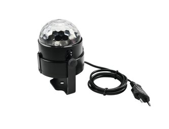 Eurolite LED mini Half Ball 3x 1W RGB, paprskový efekt