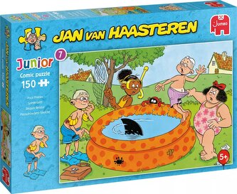 JUMBO Puzzle JvH Junior 7: Žertíky u bazénu  150 dílků