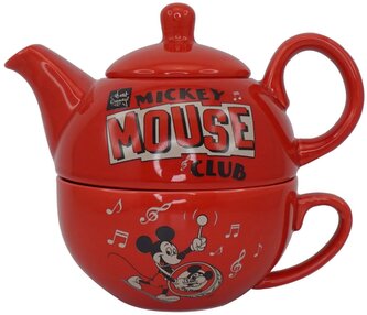 Keramický set na čaj Disney|Mickey Mouse: Mickey Mouse Club (15 x 12 x 11 cm)