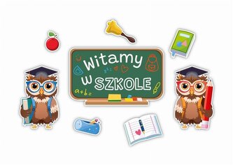 Dekoracje szkolne - Witamy w szkole 8szt Dekoracje szkolne - Witamy w szkole 8szt