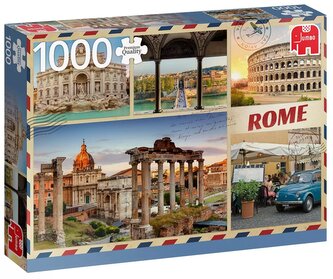JUMBO Puzzle Pozdravy z Říma 1000 dílků