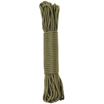 Para lano MFH Paracord 15 m - olivové