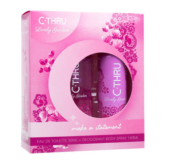 C-THRU Lovely Garden toaletní voda 30 ml + deodorant 150 ml