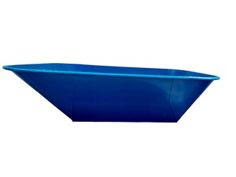 korba bodovaná modrá, objem 60l- 2.jakost