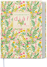 Týdenní diář 2025 Student kapesní Kvítí