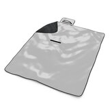 Plážová deka Šedá: 200x140 cm