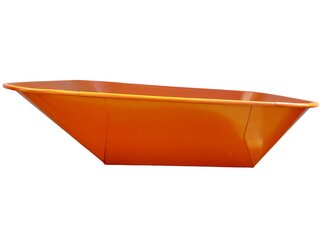 korba bodovaná oranžová, objem 60l- 2.jakost