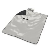 Plážová deka Ledově šedá: 200x140 cm