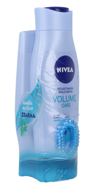 Nivea Volume Care šampon 250 ml + kondicionér 200ml + gumička do vlasů