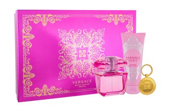 Versace Bright Crystal parfémovaná voda 90 ml + tělové mléko 100 ml + klíčenka