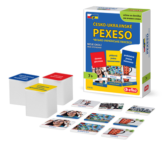 Česko-ukrajinské pexeso - zábavná vzdělávací hra