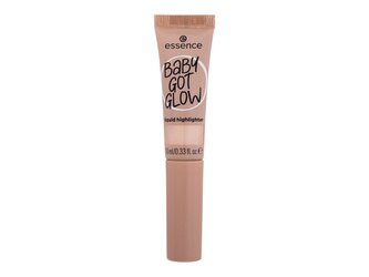 Essence Baby Got Glow Rozjasňovač Liquid Highlighter 10 ml 10 Sassy In Silk pro ženy