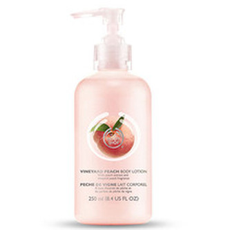 The Body Shop Vineyard Peach Tělové mléko 250 ml pro ženy