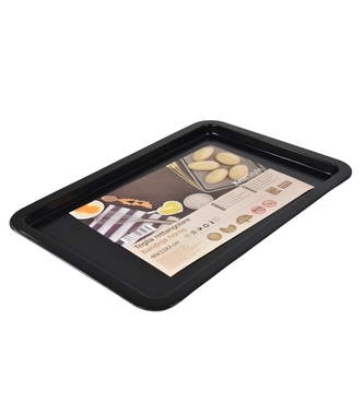 Plech pečící 48x33x2cm nízký nepřilnavý  HDEPO