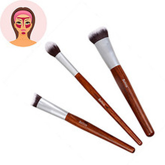 Sefiros Brushes kosmetický štětec 3 ks