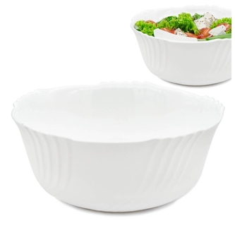 Miska porcelán bílá ¤14cm  WAVE