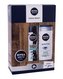 Nivea Men Sensitive sprchový gel Men Sensitive 250 ml + anti-perspirant Men Invisible For Black & White Fresh 150 ml + univerzální krém Men Creme 30 ml