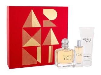 Giorgio Armani Emporio Armani parfémovaná voda 100 ml + parfémovaná voda 15 ml + tělové mléko 75 ml